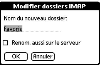 PALM TUNGSTENT E - Comptes IMAP - 1