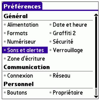 PALM TUNGSTENT E - Nouveaux messages - 1