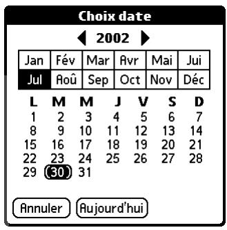 PALM TUNGSTENT E - Pour supprimer des messages antérieurs à une certaine date : - 3