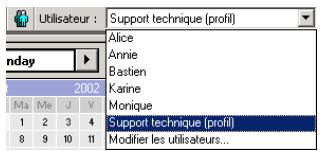PALM TUNGSTENT E - Pour créer un profil utilisateur sur un ordinateur sous windows : - 3