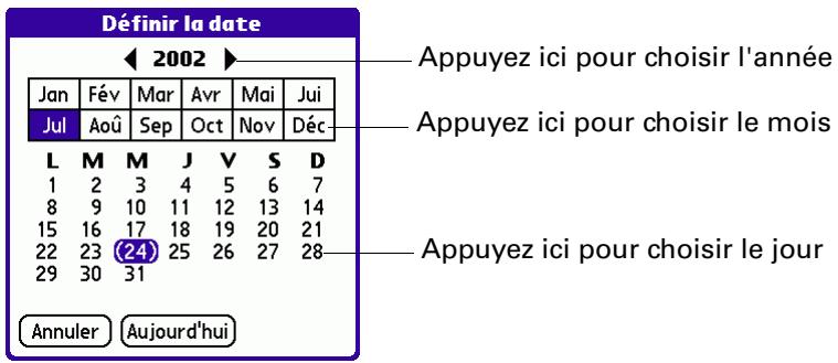 PALM TUNGSTENT E - Définition d'une alarme pour une note - 1