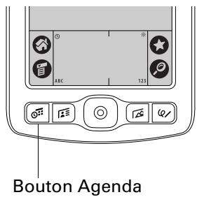 PALM ZIRE 71 - Pour ouvrir l'application agenda : - 1