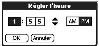PALM ZIRE 71 - Pour paramétrer l'heure : - 1