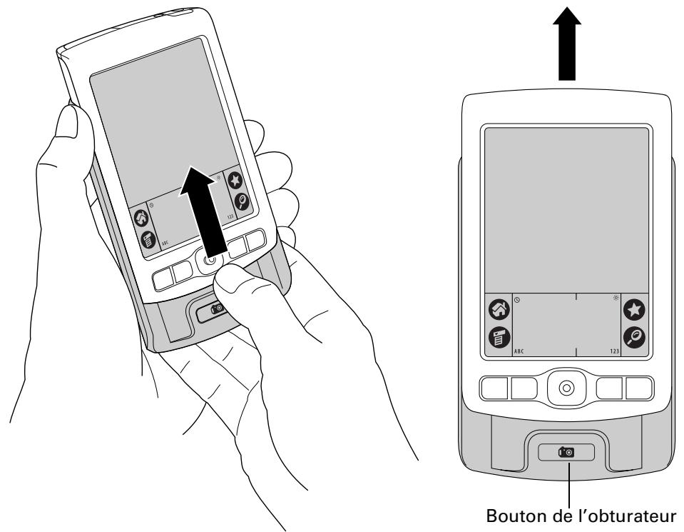 PALM ZIRE 71 - Pour ouvrir l'appareil photo : - 1