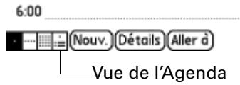PALM ZIRE 71 - Pour afficher la vue de l'agenda : - 1