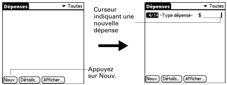 PALM ZIRE 71 - Appuyez sur nouv. - 1