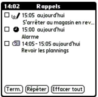 PALM ZIRE 71 - Réception d'alertes sur l'ordinateur de poche - 1