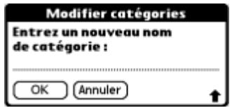 PALM ZIRE 71 - Pour définir une nouvelle catégorie : - 3