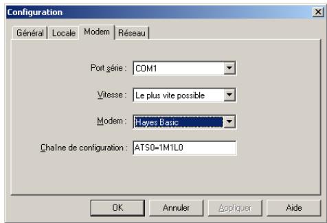 PALM ZIRE 71 - Préparation de l'ordinateur de bureau pour une opération hotsync par modem - 1