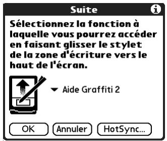 PALM ZIRE 71 - Pour modifier les préférences du stylet : - 1