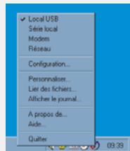 PALM ZIRE 72 - Icône hotSync - 2