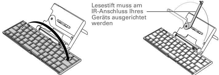 PALM KEYBOARD - Anschließen des Geräts an die Tastatur - 4