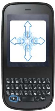 PALM PIXI PLUS SFR - Gestes de sélection de texte - 2