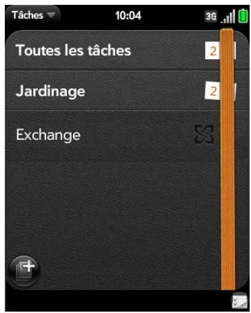 PALM PIXI PLUS SFR - Affichage des tâches arrivant à échéance à la date du jour - 1