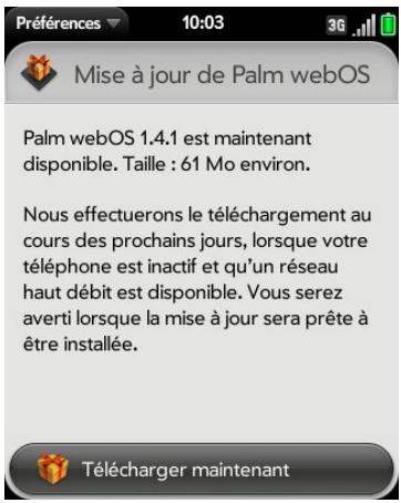 PALM PIXI PLUS SFR - Ouvrez mises à jour - 2