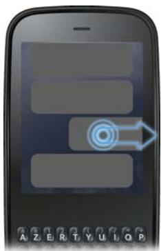 PALM PIXI PLUS SFR - Suppression d'un élément de liste - 1
