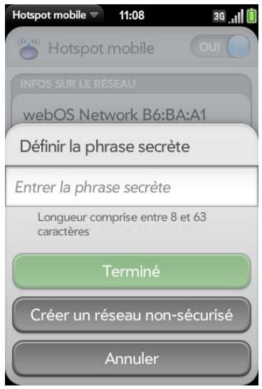 PALM PRE 2 - Création d'un hotspot ouvert - 1