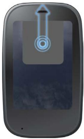 PALM PRE 2 - T1. Jeter toutes les applications ouvertes en haut de l'écran - 1