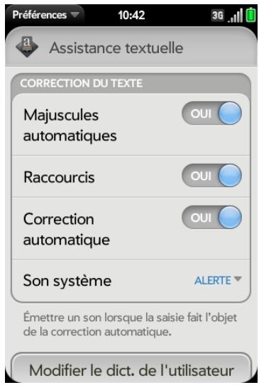 PALM PRE 2 SFR - Procédez de l'une des façons suivantes: - 1