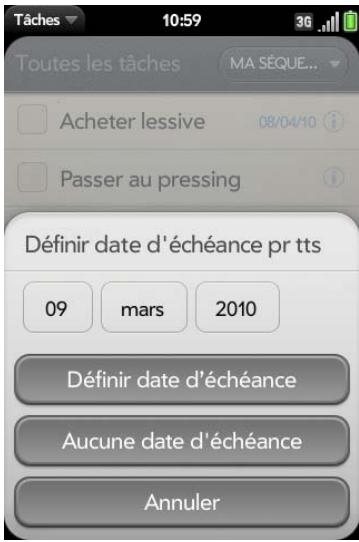 PALM PRE 2 SFR - Réorganisez vos tâches - 1