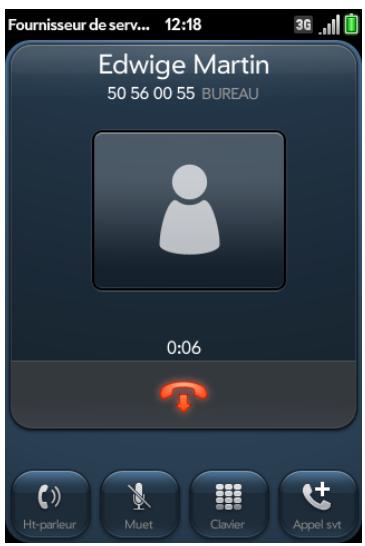 PALM PRE 2 SFR - Gérer un appel - 1