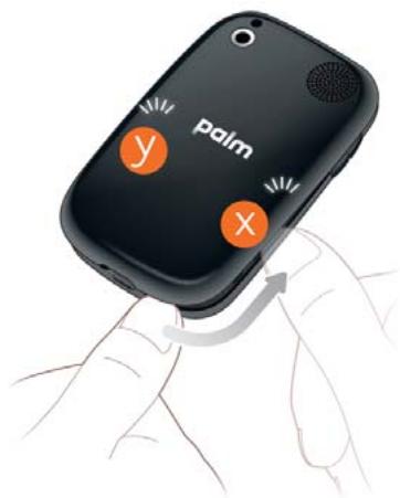 PALM PRE PLUS - Insérer la carte SIM - 2