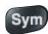 PALM PRE PLUS - Touche sym - 1