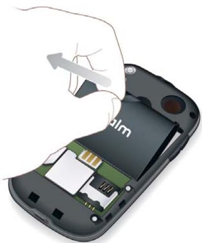 PALM PRE PLUS SFR - Insérer la carte SIM - 4