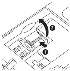 PALM TREO 500V - Inserting and removing expansion cards - 1