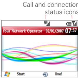 PALM TREO 500V - Using your Homescreen - 1