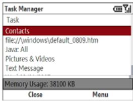 PALM TREO 500V - Closing applications - 1