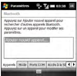 PALM TREO PRO - Demande de connexion à un autre appareil bluetooth - 1