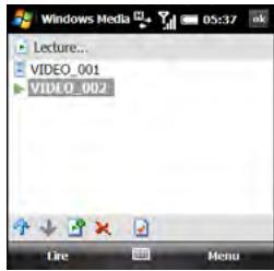 PALM TREO PRO - Utilisation de liste des de diffusion - 1
