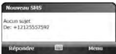 PALM TREO PRO - Réception de messages multimédia - 1
