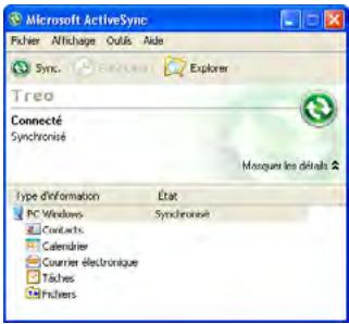 PALM TREO PRO - Synchronisation de vos fichiers microsoft office - 1