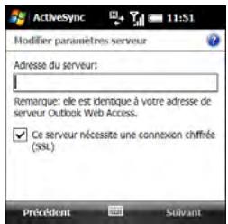 PALM TREO PRO - Configuration d'une synchronisation sans fil - 2
