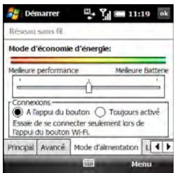 PALM TREO PRO - Personnalisation des paramètres wifi - 1