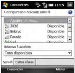 PALM TREO PRO - Connexion à un réseau sécurisé - 1