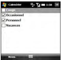 PALM TREO PRO - Organisation de votre planning - 1