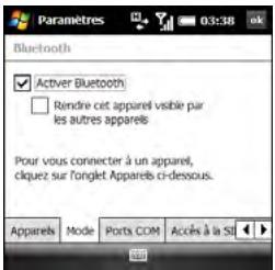 PALM TREO PRO - Connexion à des appareils mains libres bluetooth® - 1