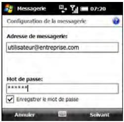 PALM TREO PRO - Avant de commencer demandez les informations suivantes à votre fournisseur de messagerie ou votre administrateur système : - 1