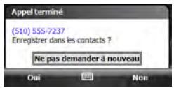 PALM TREO PRO - Enregistrement de numéros de téléphone - 1