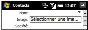 PALM TREO PRO - Mise en surbrillance et sélection d'éléments - 1