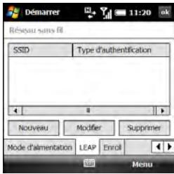 PALM TREO PRO - Personnalisation des paramètres wifi - 2