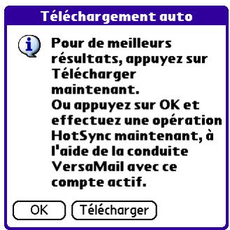 PALM TUNGSTEN T3 - Appuyez sur OK. - 1