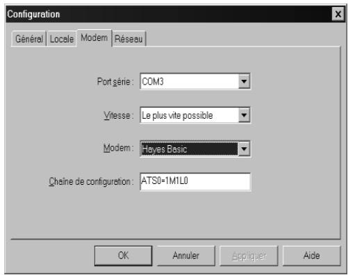 PALM TUNGSTEN T3 - Préparation de l'ordinateur de bureau pour une opération hotsync par modem - 1