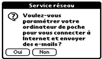 PALM TUNGSTEN T3 - Pour configurer les paramètres bluetooth pour la connexion téléphonique : - 4