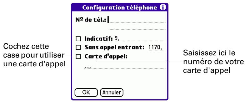 PALM TUNGSTEN T3 - Pour utiliser une carte d'appoint : - 1