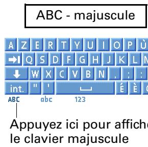 PALM TUNGSTEN T3 - Saisie de données à l'aide des claviers logiciels - 3