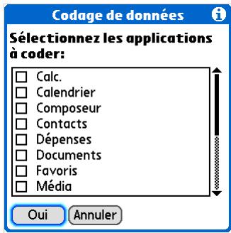 PALM TUNGSTEN T5 - Options de sécurité - 4